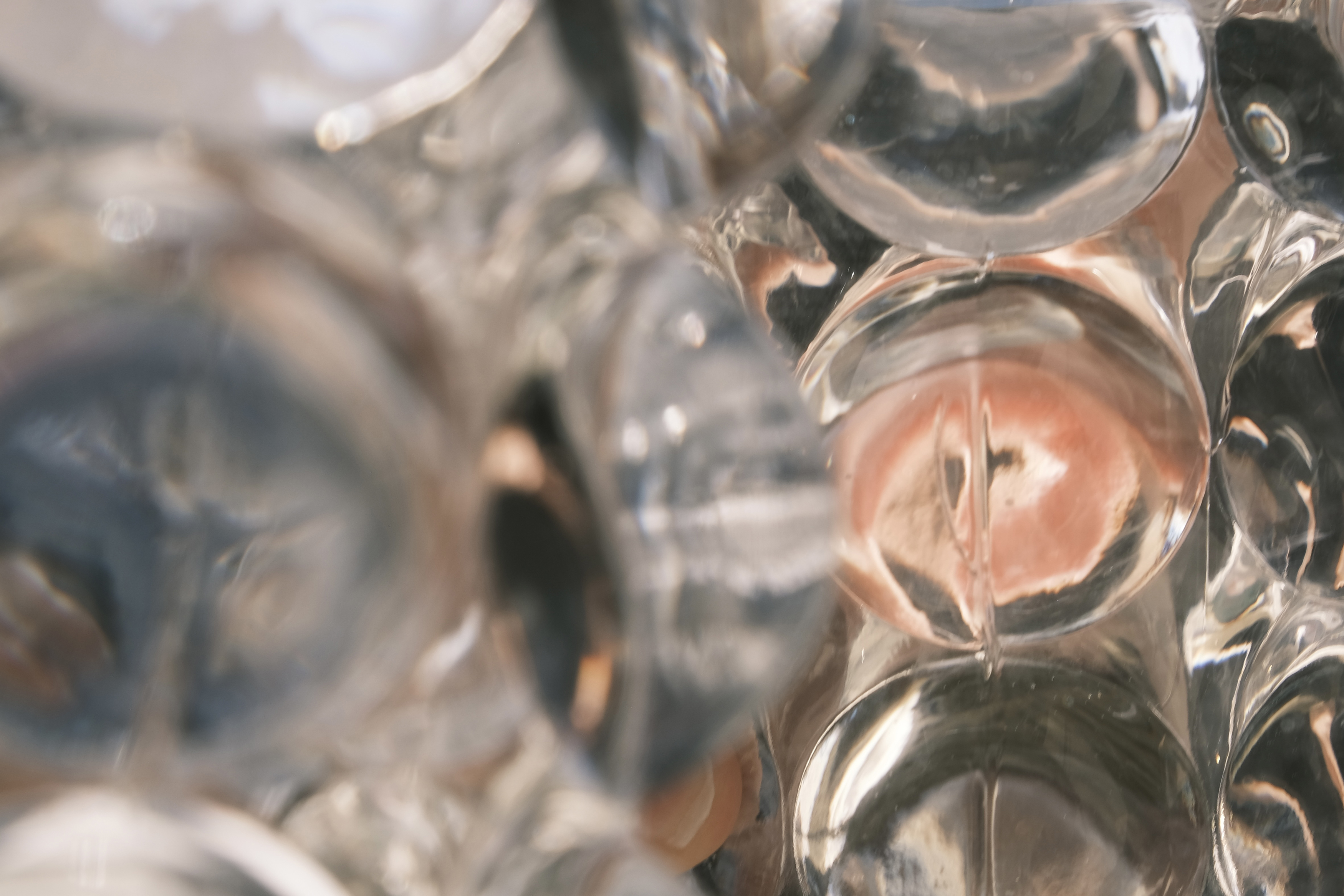abstract photo of glass piece