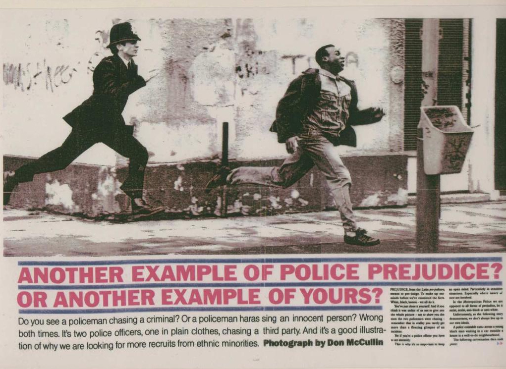 Police recruitment advertisement, Great Britain, 1990