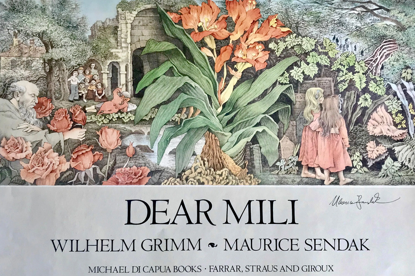 cover of Maurice Sendak book Dear Mili
