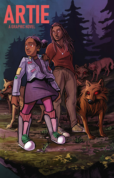 Cover of Olivia Stephens 17 IL 's graphic novel, Artie