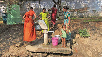 an image of Soaib Grewall's nonprofit WaterWalla's impact in India
