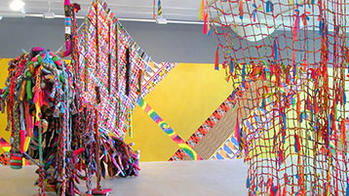 an installation by RISD Sculpture alum Jim Drain