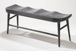 A bench by Furniture Design alum Max Pratt