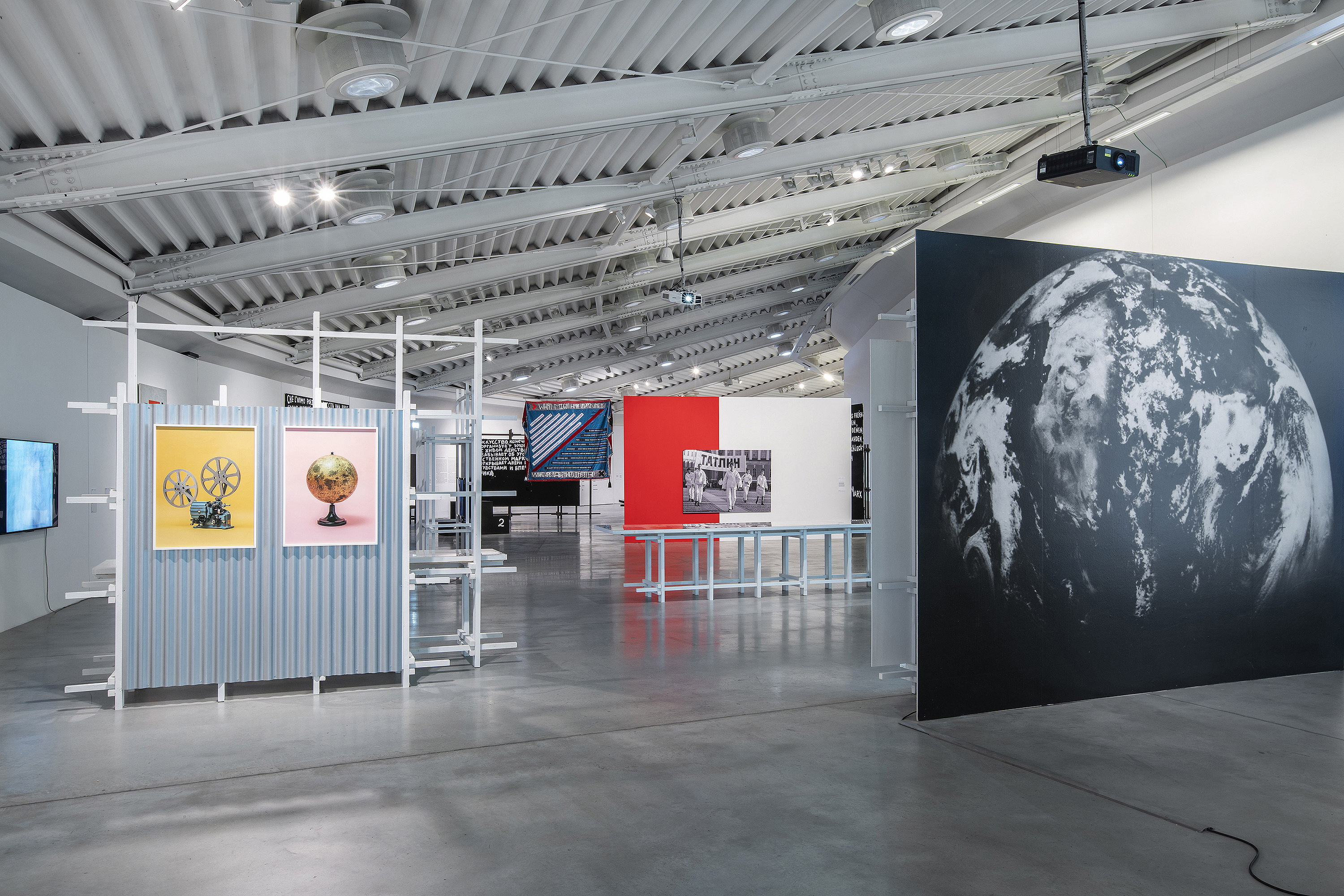 installation shot of exhibition by Can Altay
