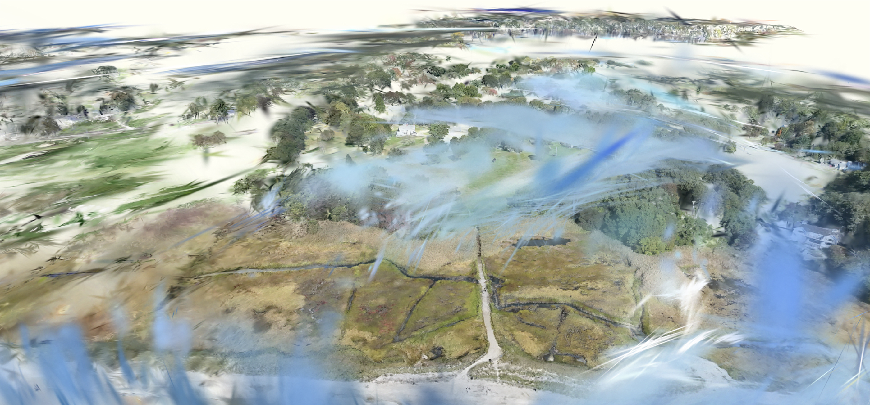 an oddly mesmerizing map created with AI