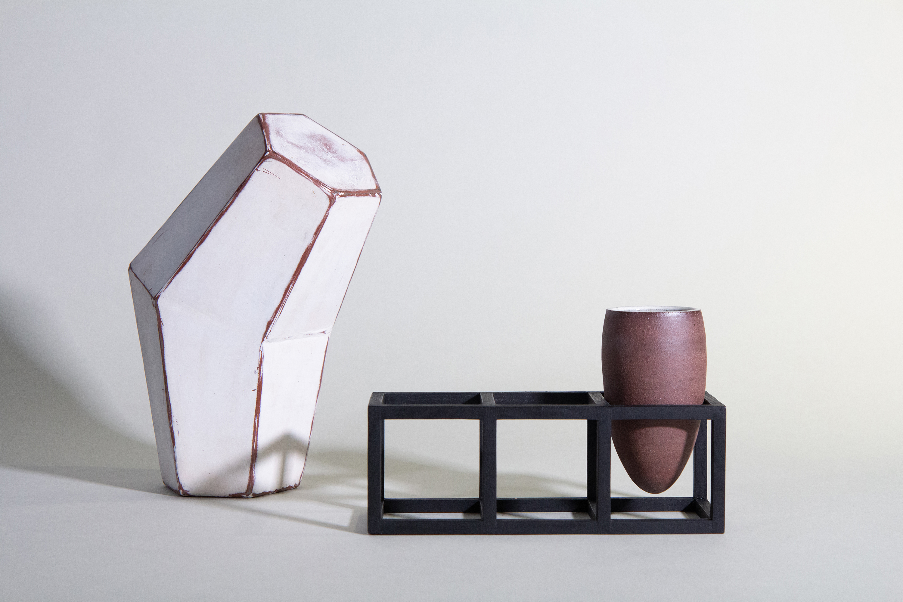 abstract objects in an installation