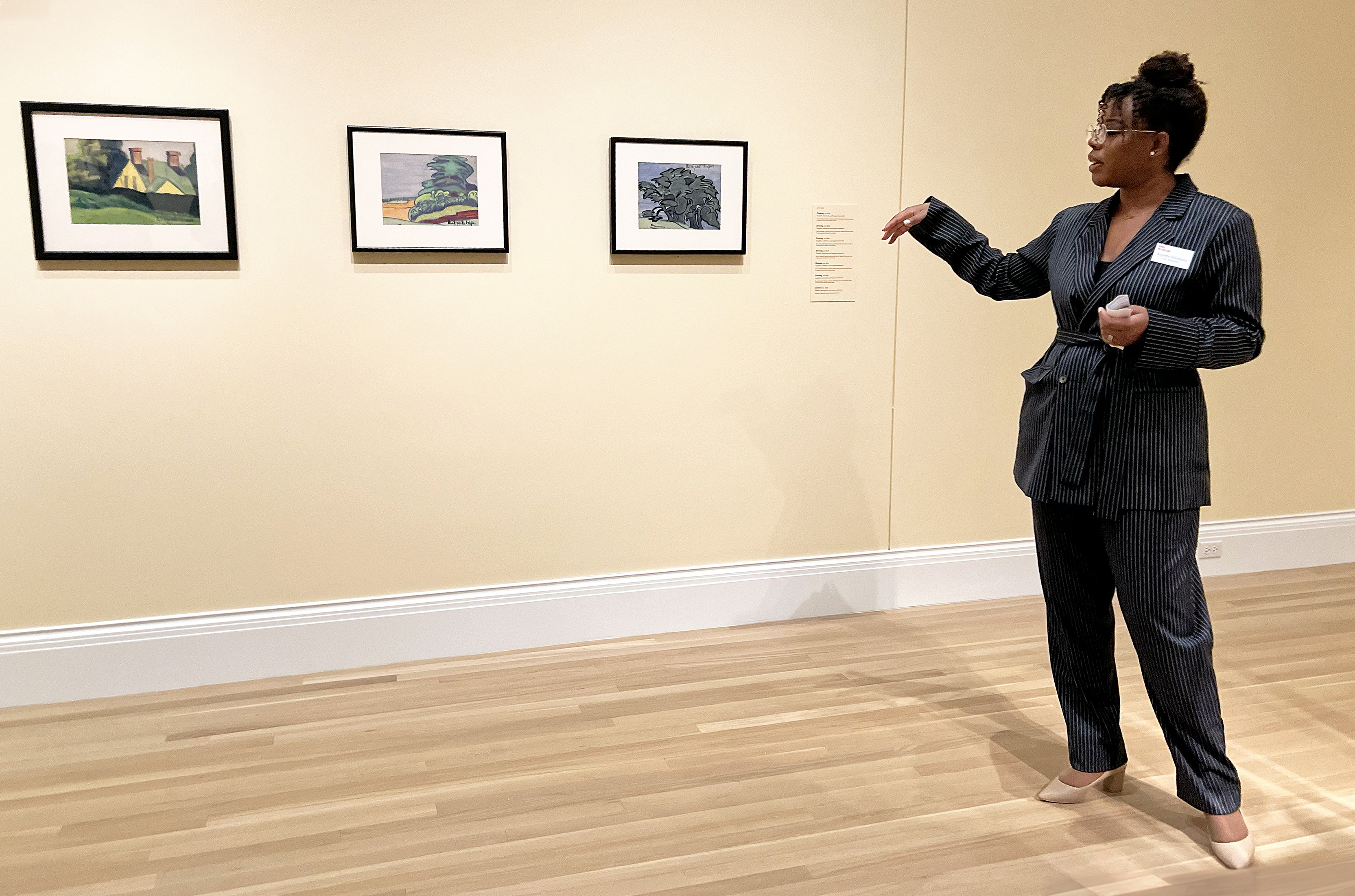 Kajette Solomon discusses Prophet paintings on view
