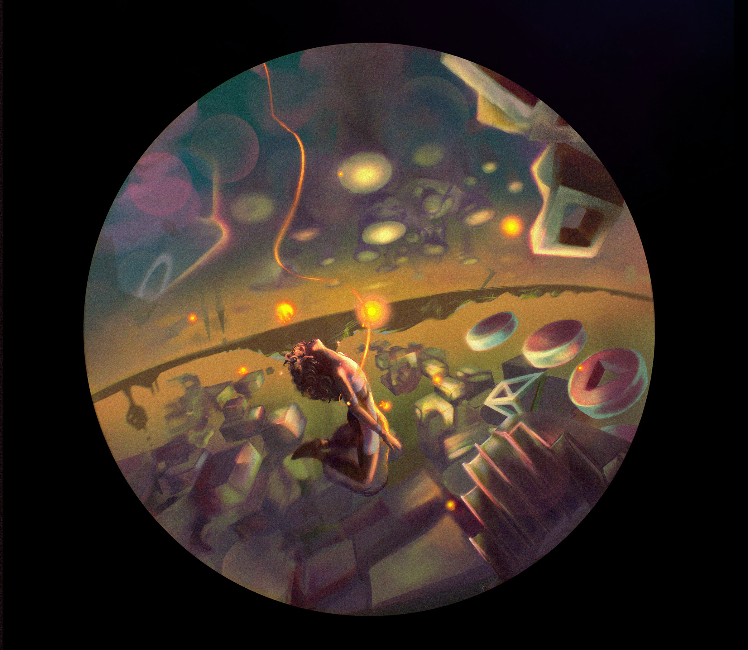 other-worldly illustration of outer space