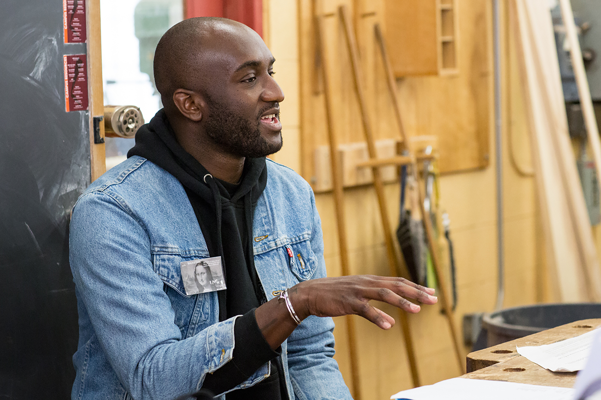 honorary degree recipient Virgil Abloh