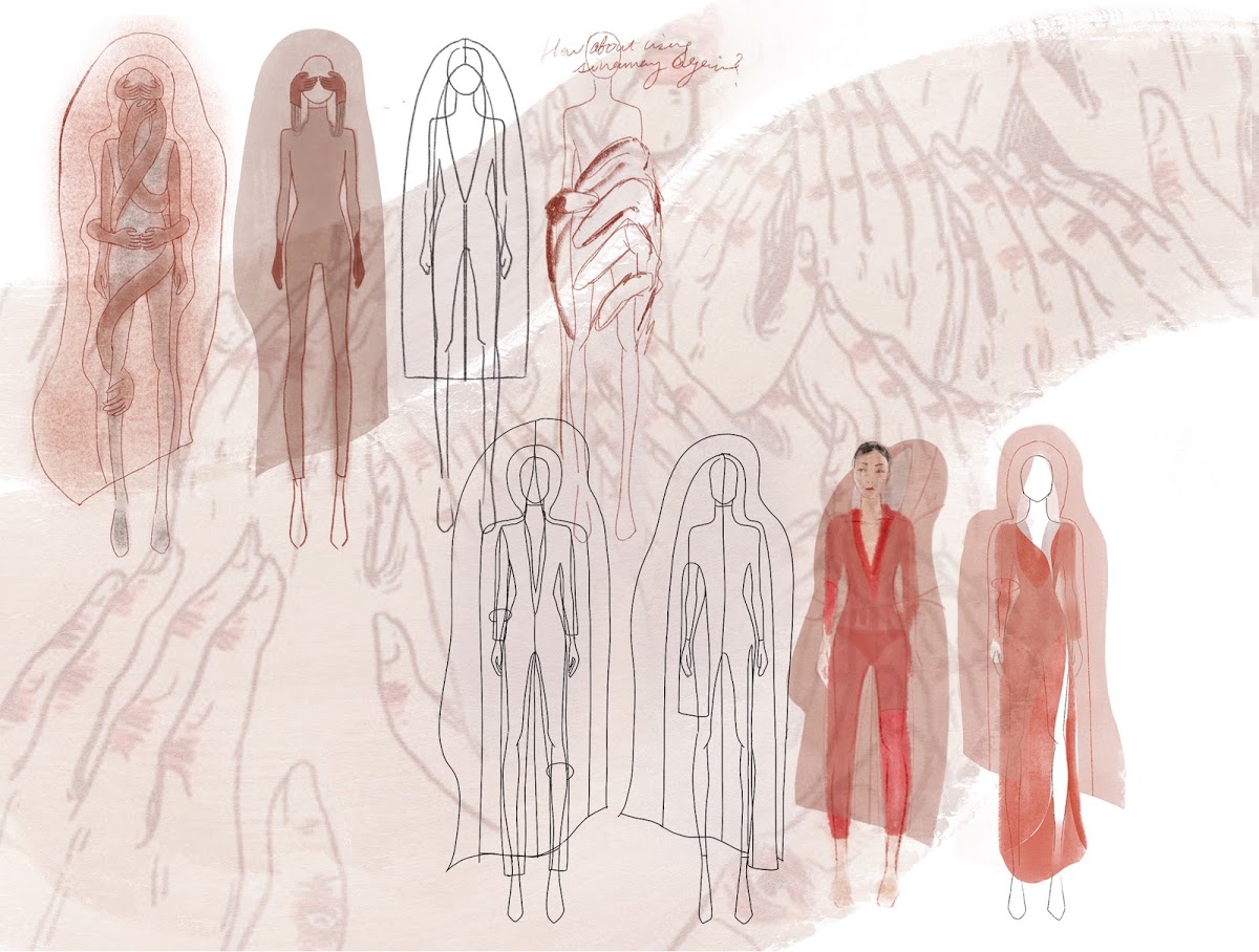 Sketches by Violet Zhou 2020 AP