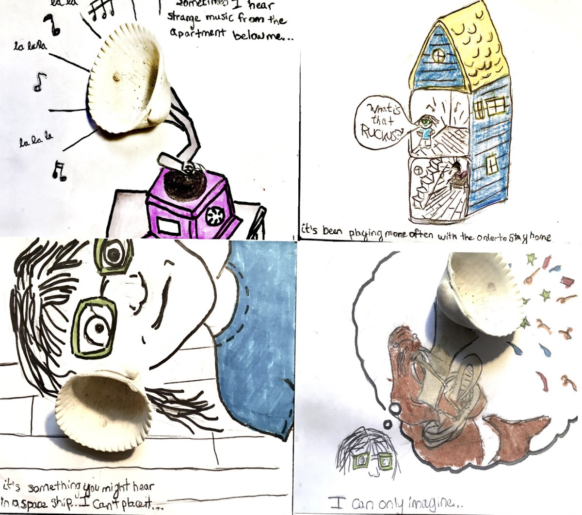 Storytelling example incorporating small seashell, Julia Castner MAT 20