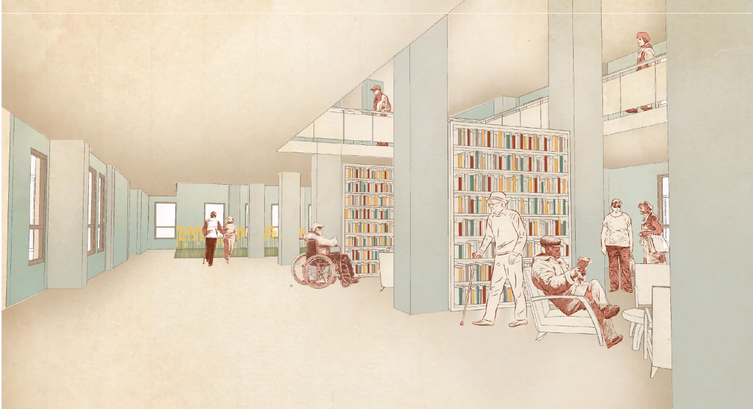 Plans for an assisted living facility, by Rashmi Ravishankar MA 20.