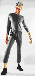 Zenzele Ojore 18 PH's gif collage that was highlighted in Vice’s Creators project
