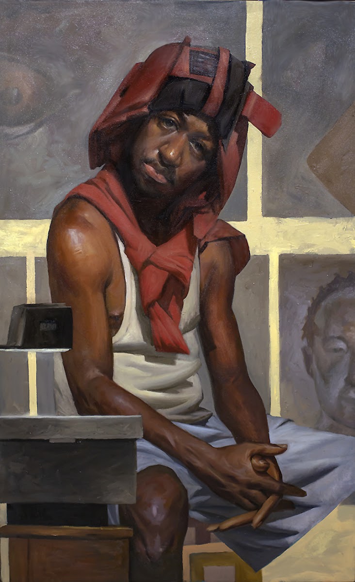 Eric Telfort 05 IL self portrait