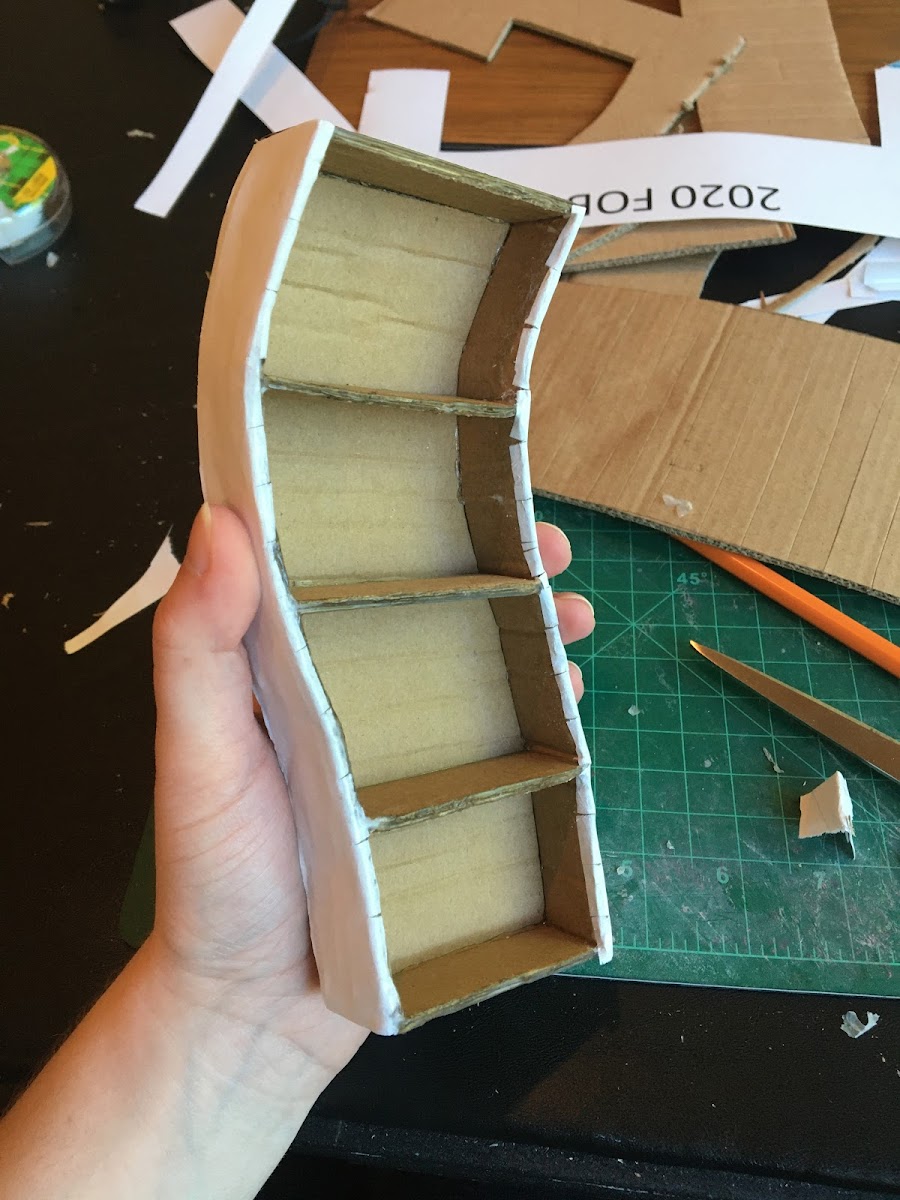 Sydney Mills 21 FAV prop in progress
