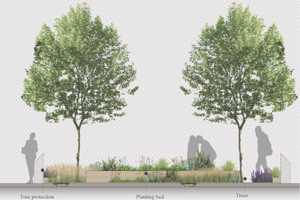 Tiered garden design