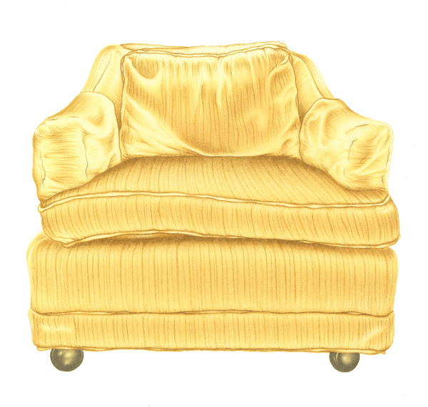 Untitled (chair #4) by NYC-based artist Sara Sanders