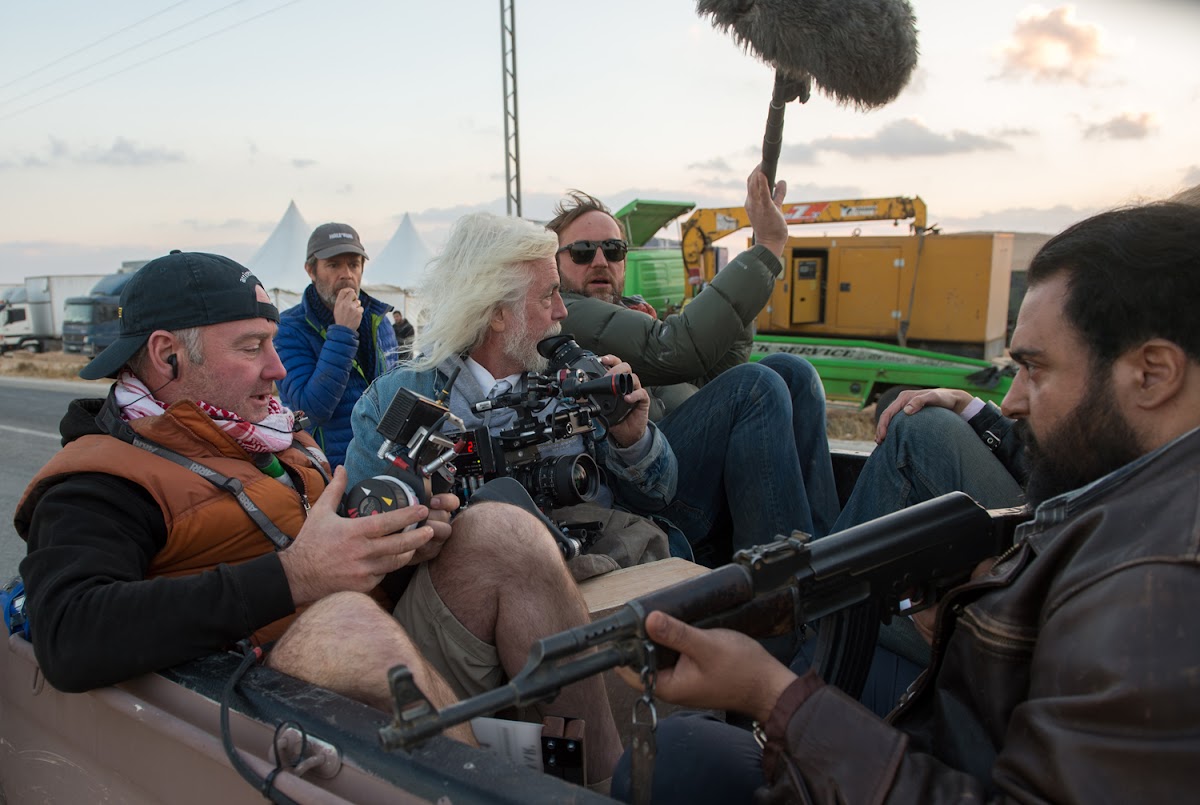 Robert Richardson 79 FAV filming A Private War (2018)