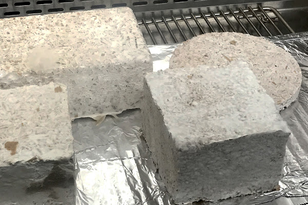 Building materials that Juan Javier Syquia BRDD 21 GD is working to develop with NASA
