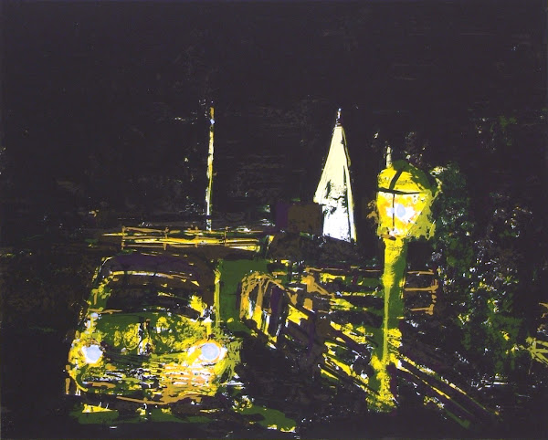 Mildred Pierce Opening Scene, by Associate Professor of Painting Angela Dufresne