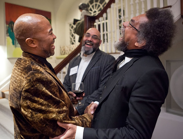 Tony Johnson, Matthew Shenoda and Cornel West