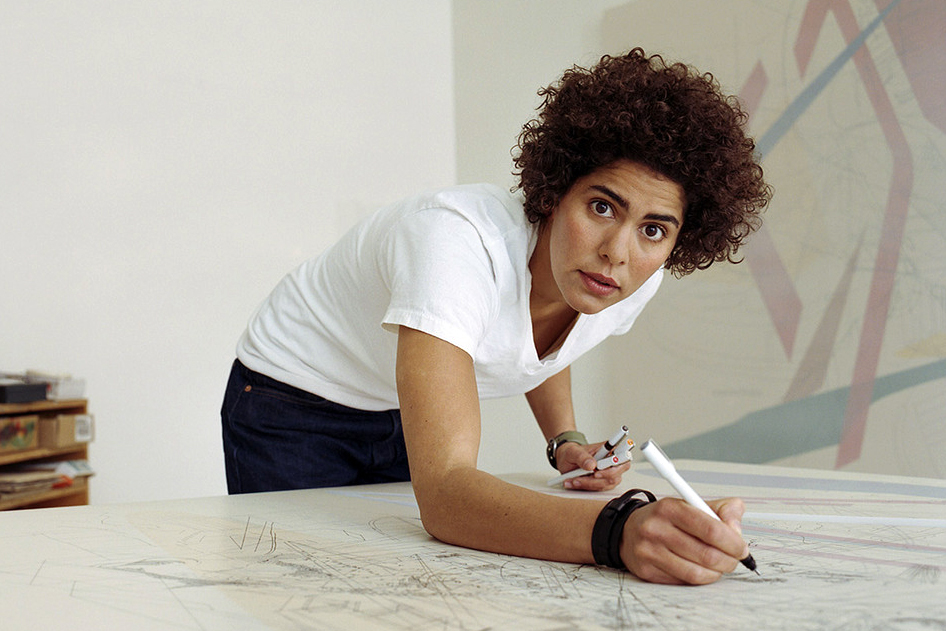 Julie Mehretu MFA 97 PT/PR drawing
