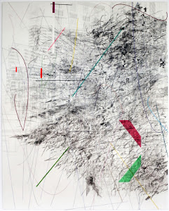 Mogamma: Part 1 (2012 ink and acrylic), Julie Mehretu MFA 97 PT/PR