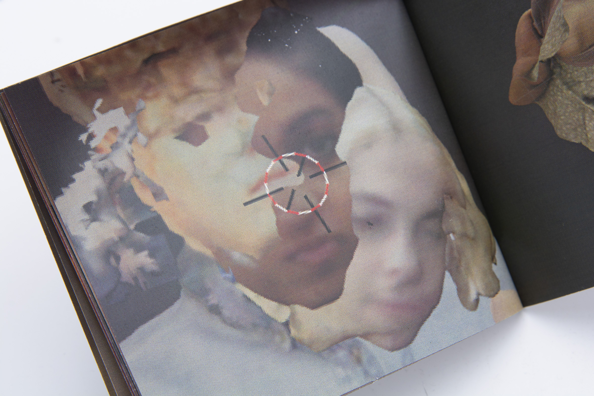 painted artist book by Goldhagen
