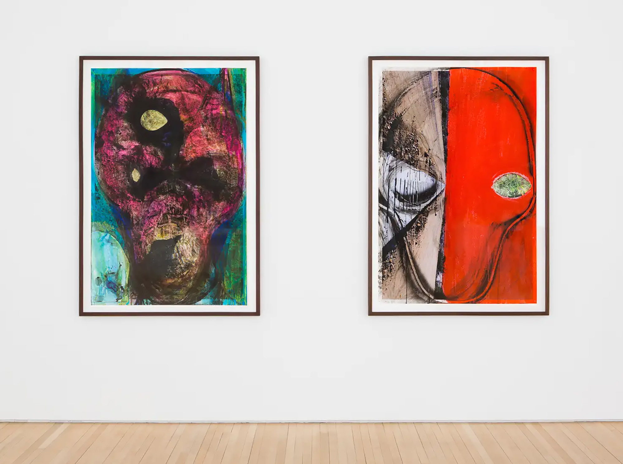 two untitled drawings from 2017