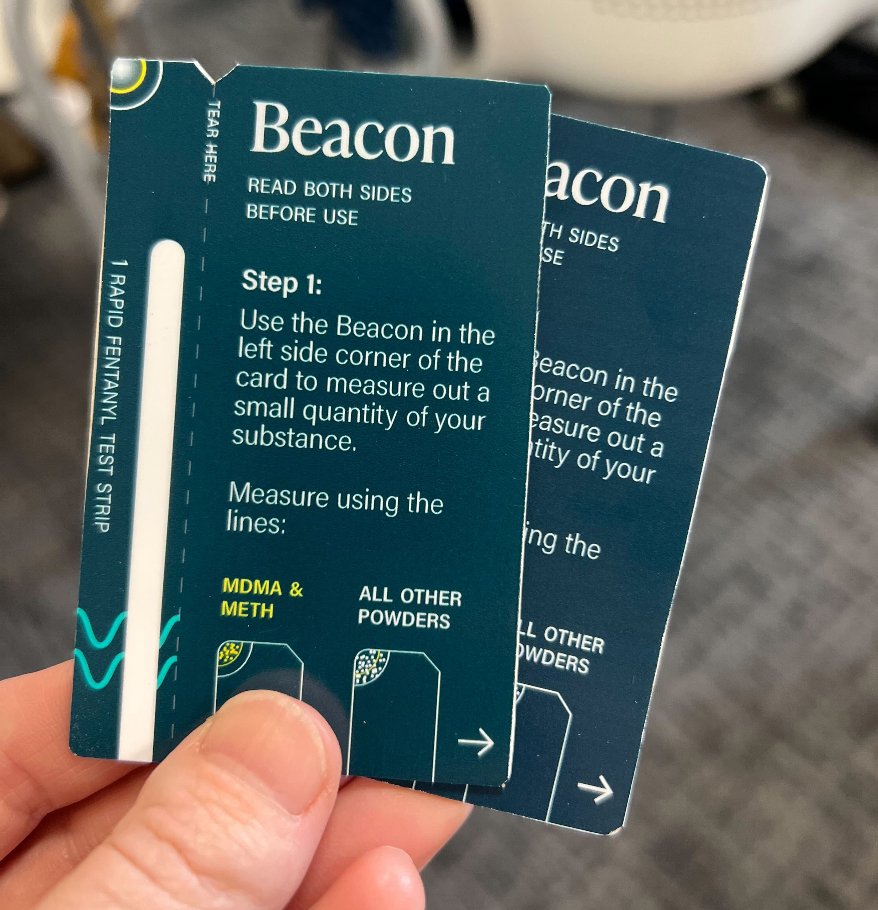 drug testing cards safe for wallets