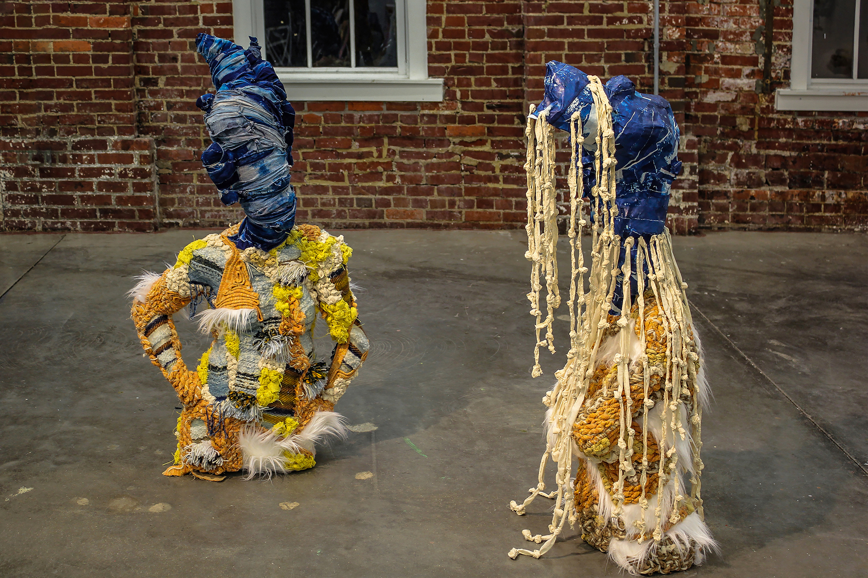 textiles installations by Amalia Galdona-Broche