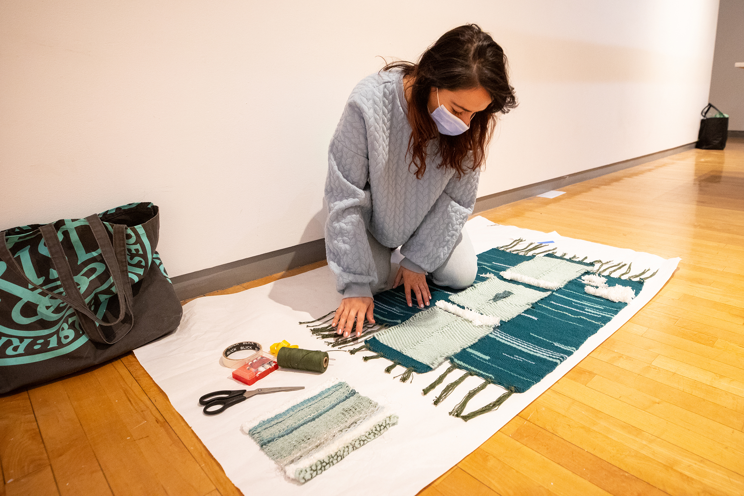 Dina Khorchid at work