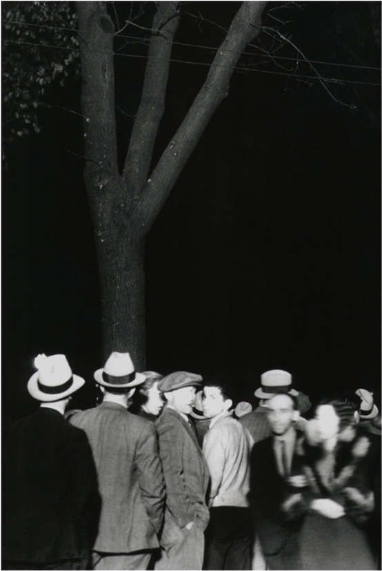 historic photo of a lynching