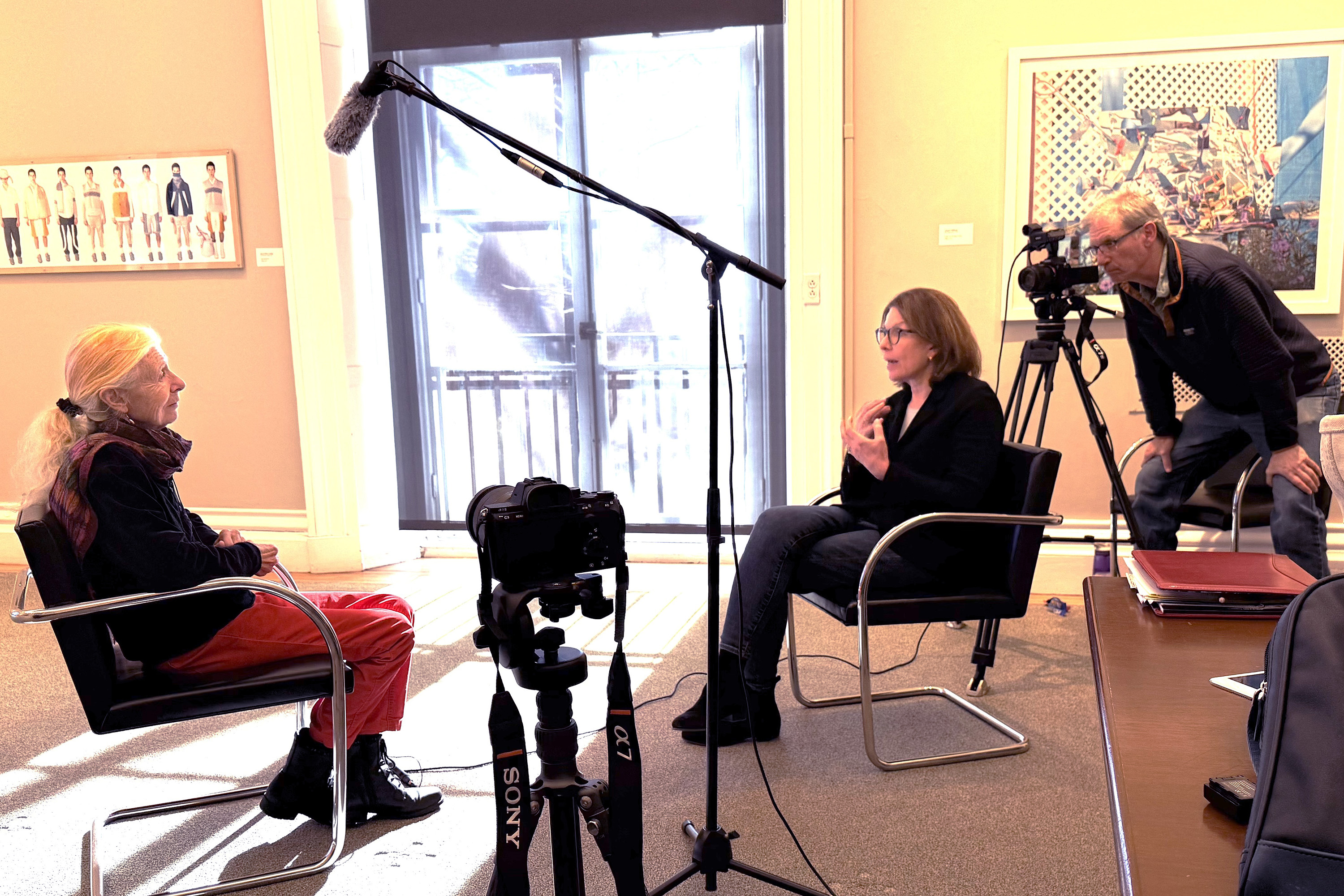Miller interviews RISD faculty member Winifred Lambrecht