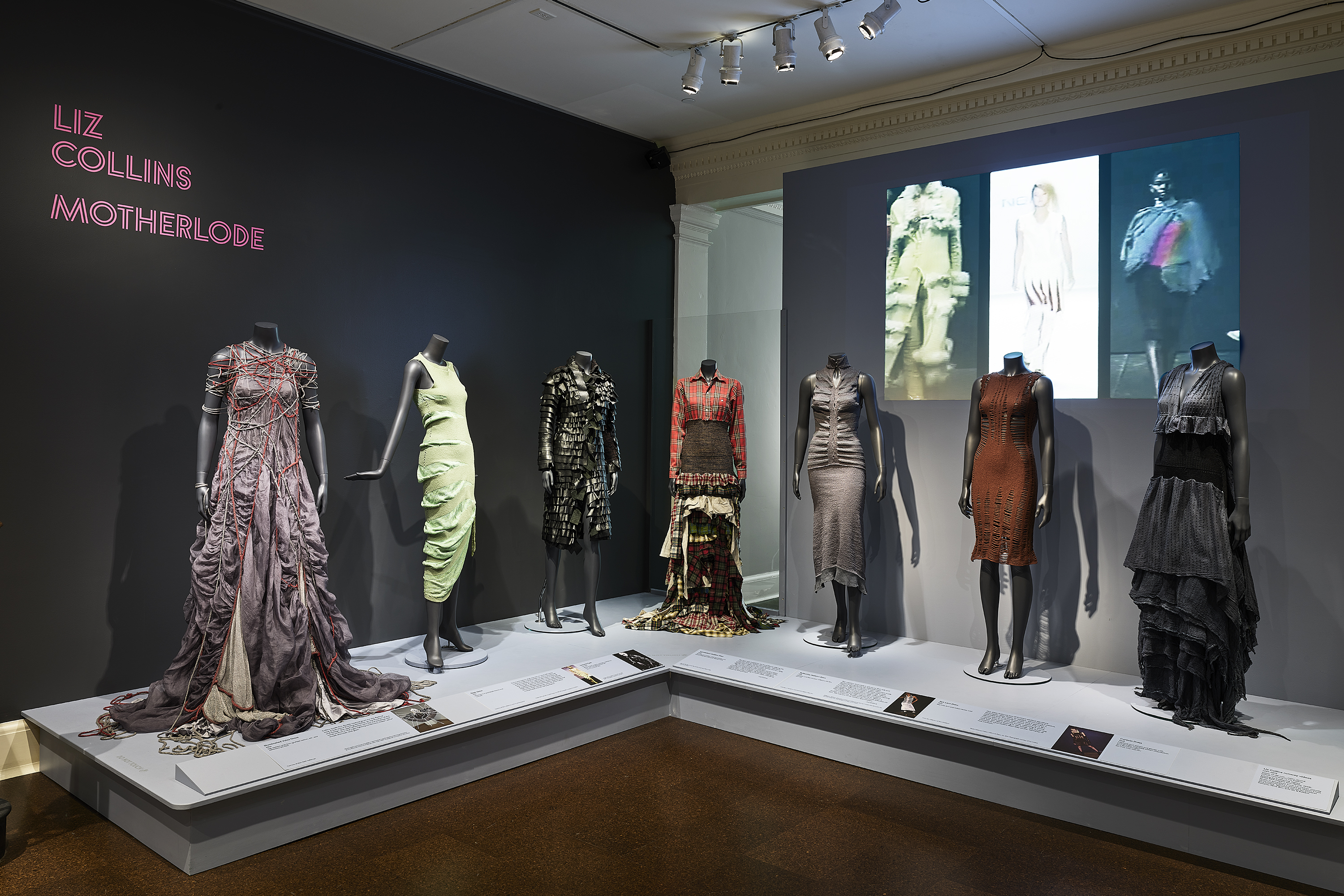 apparel on view from Collins' MFA collection at RISD