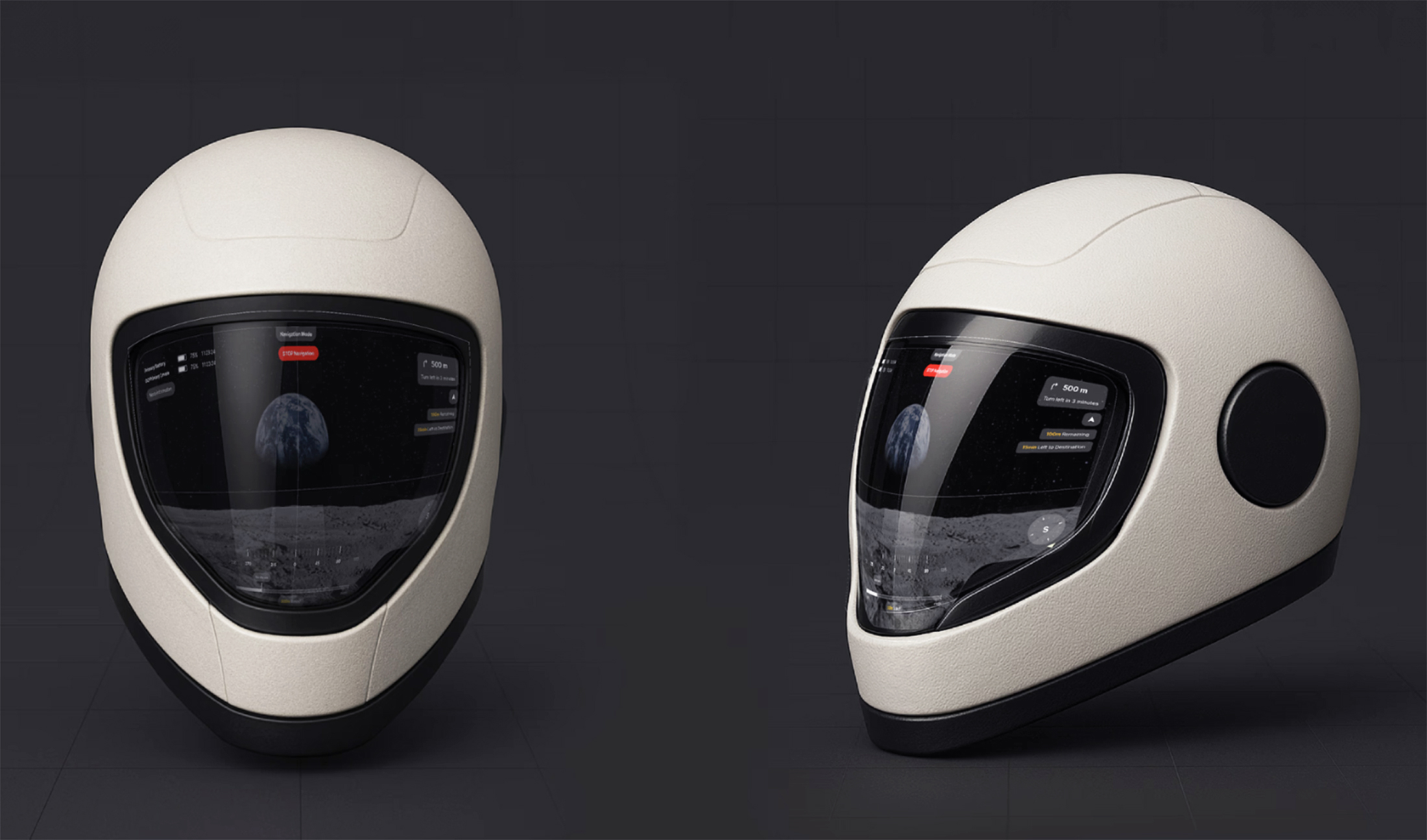 student-designed space helmets