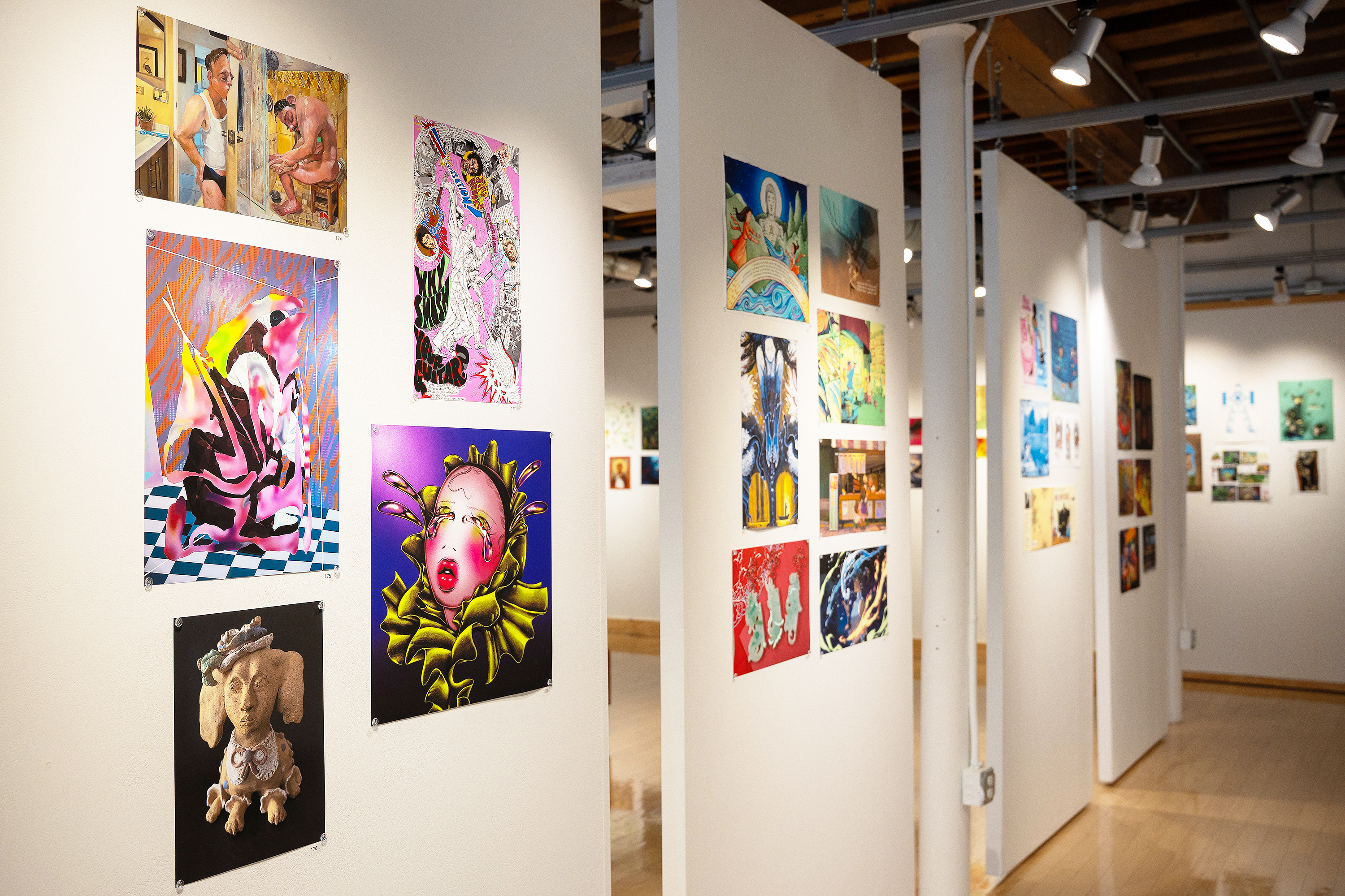 installation view of ISB gallery