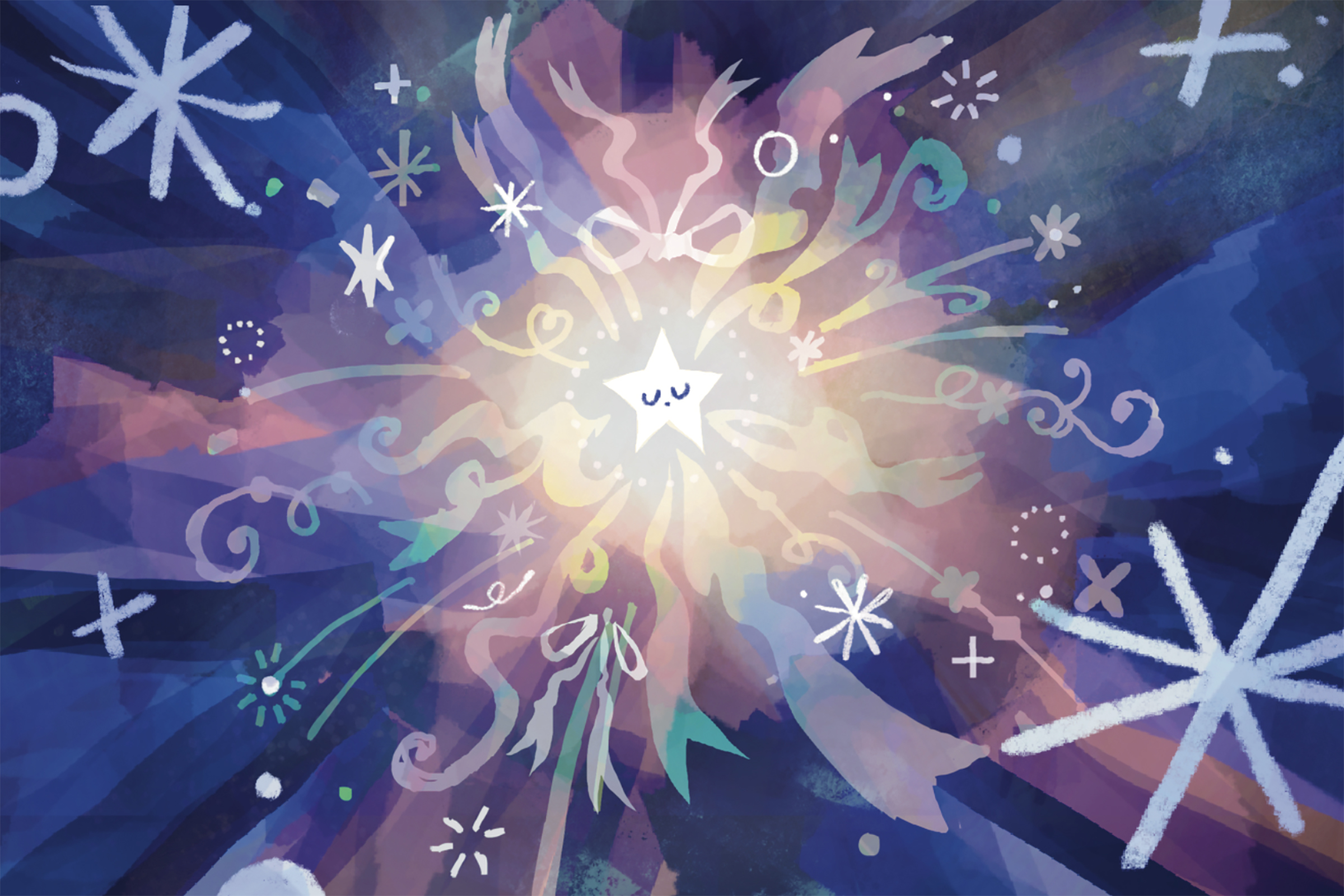 starburst from an animated student film