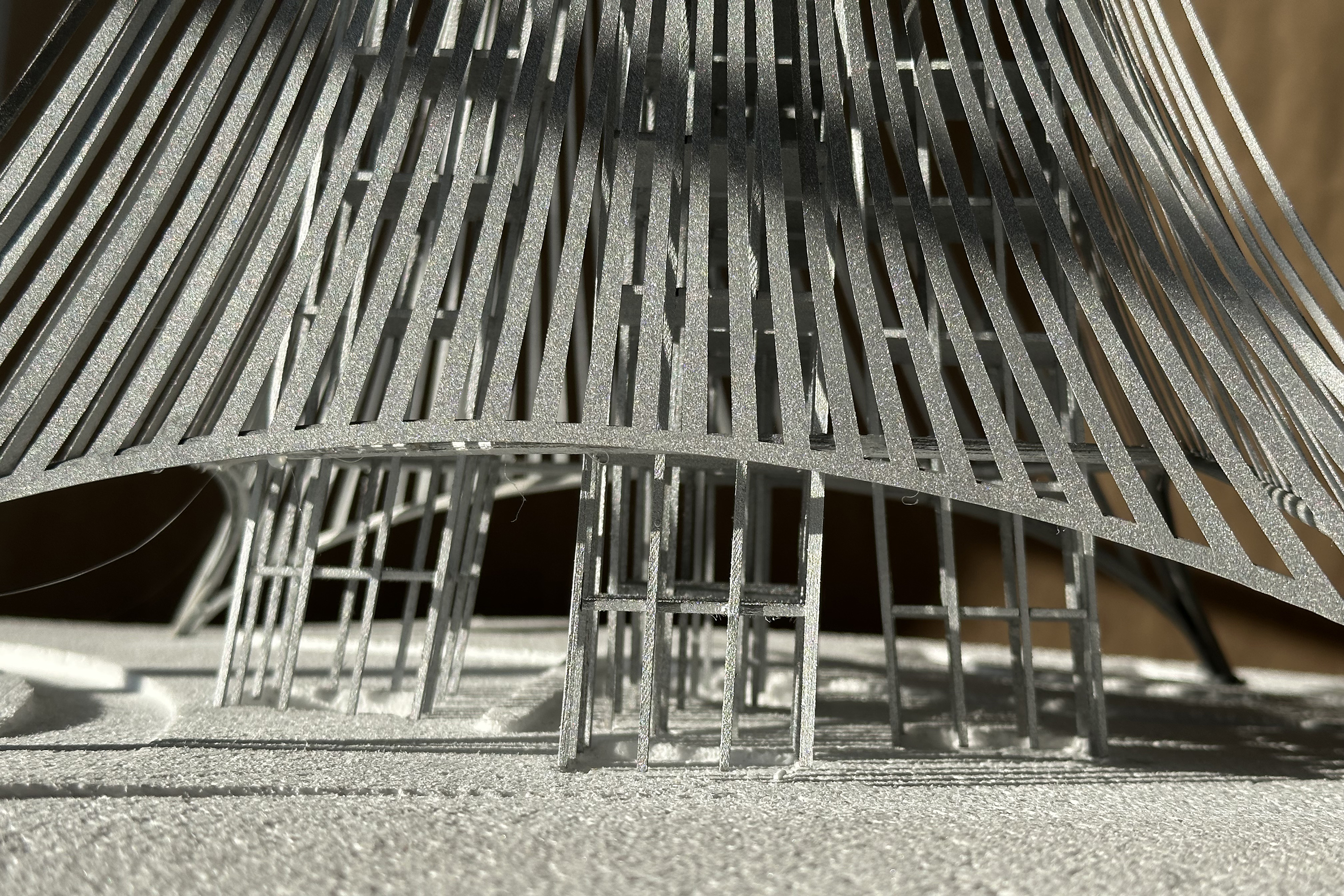 detail of final building design 