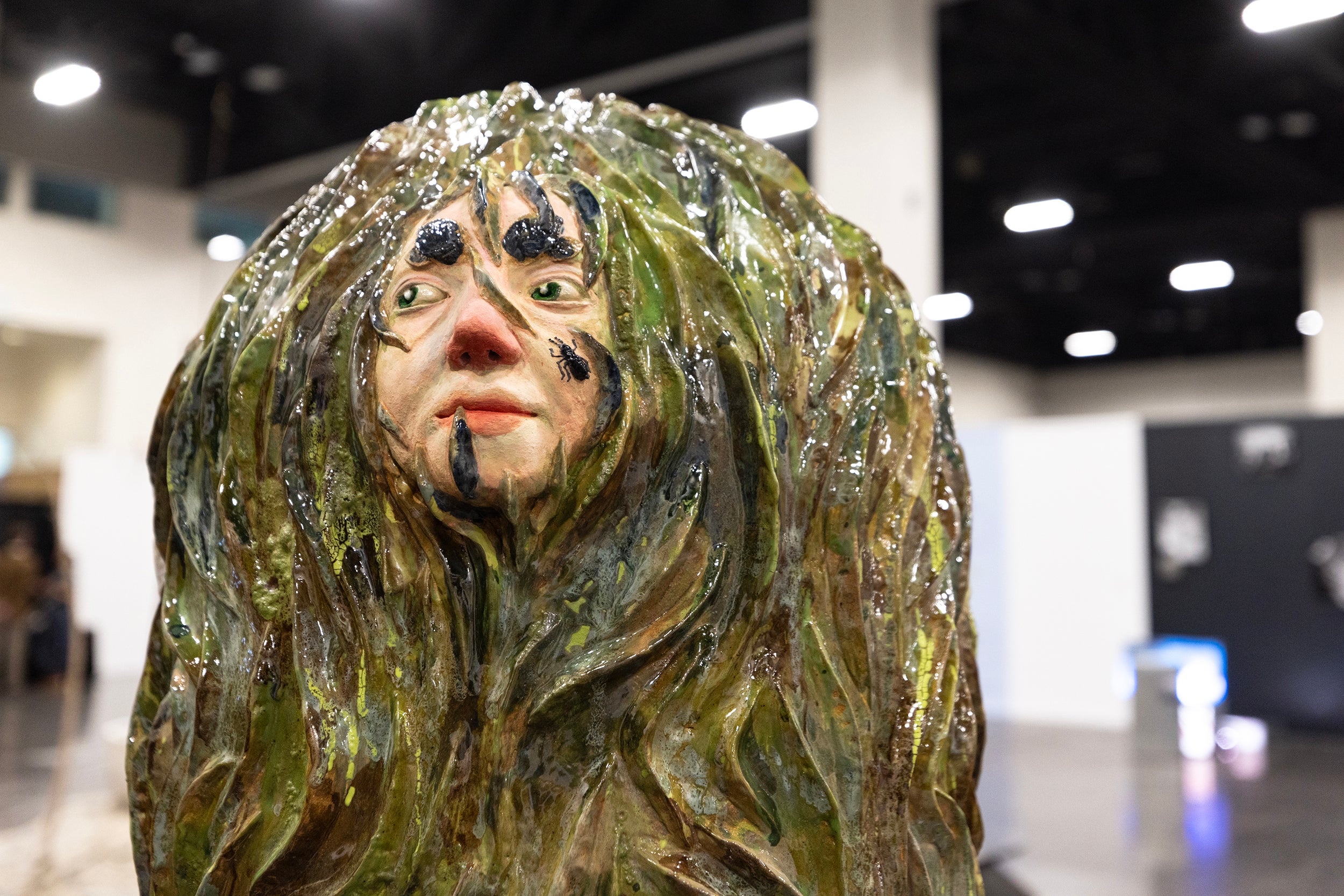 ceramic garden gnome by Anna Rassmussen