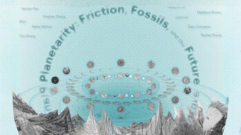 show poster featuring a look inside the earth