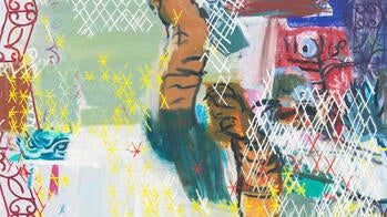 colorful abstract painting