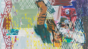 MONSTERMASHUP 3, 2025 (Oil on canvas) by Sangram Majumdar 99 PT