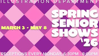 bright pink show poster