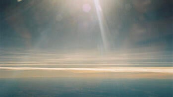 photo of a beautiful ocean horizon