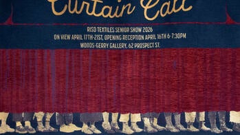 stage, curtain, feet showing below