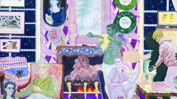 painting of the domestic space