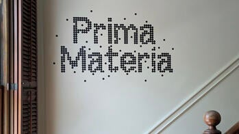 show title on the wall in the President's House