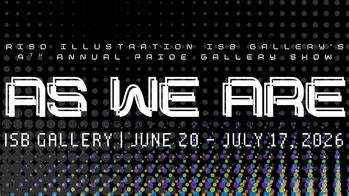 show poster with futuristic lettering