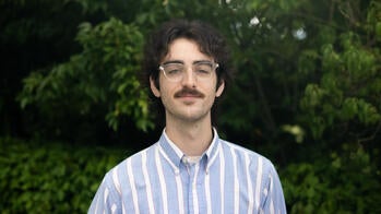 Brendan Krue outside